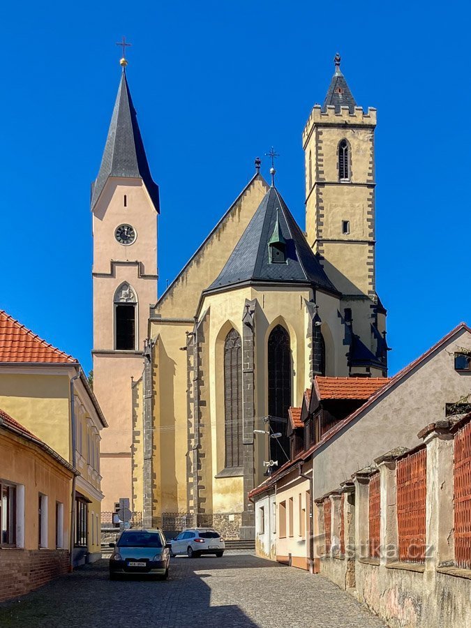 Bavorov - Kerk van de Hemelvaart van de Maagd Maria