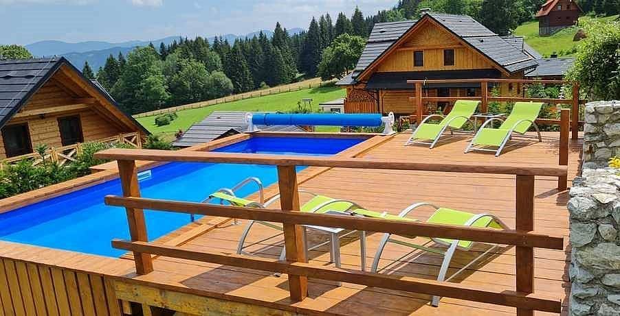 Bazén - Chalupa Kubínská