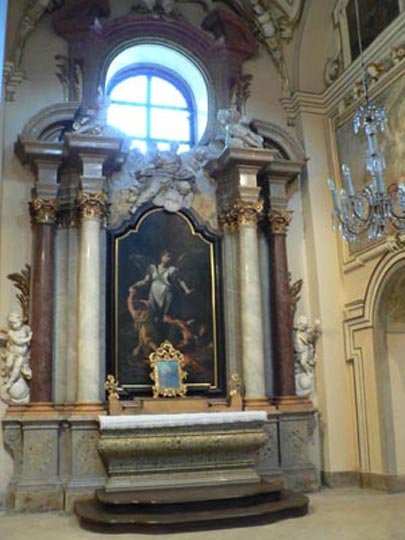 Svaté Kopeček 上的圣母玛利亚探访大教堂
