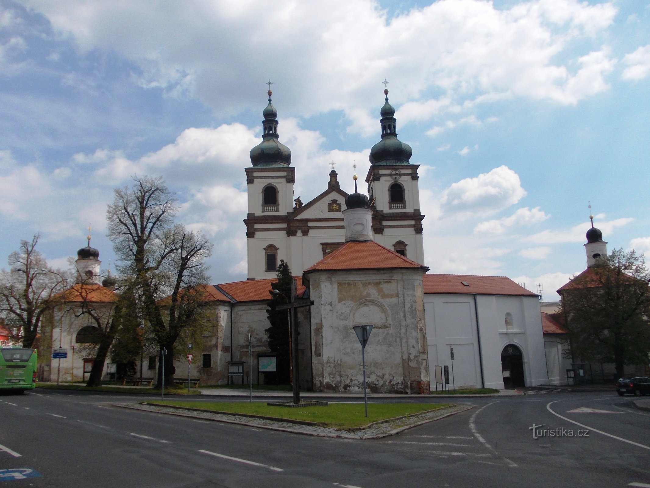 Basilica from Mariánské náměstí