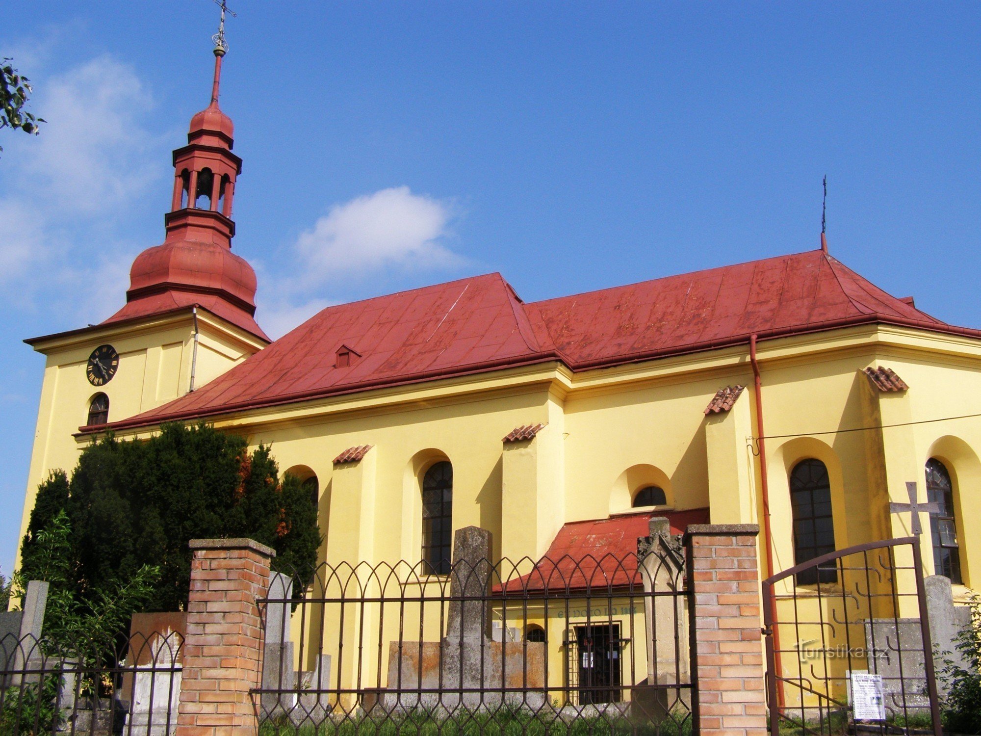 Běchary - kerk van St. Vojtěch