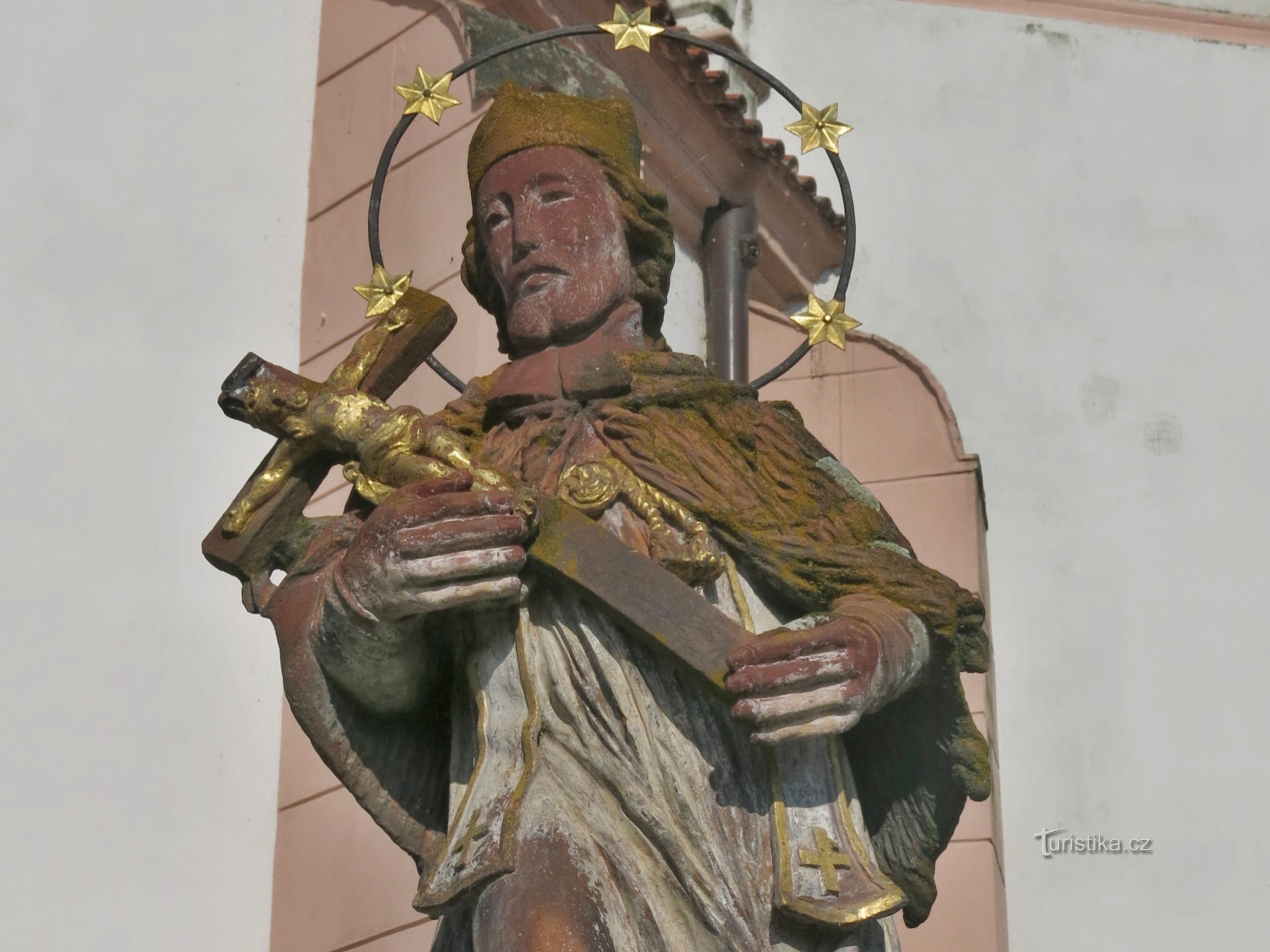 Bechyně - statue of St. Jan Nepomucký