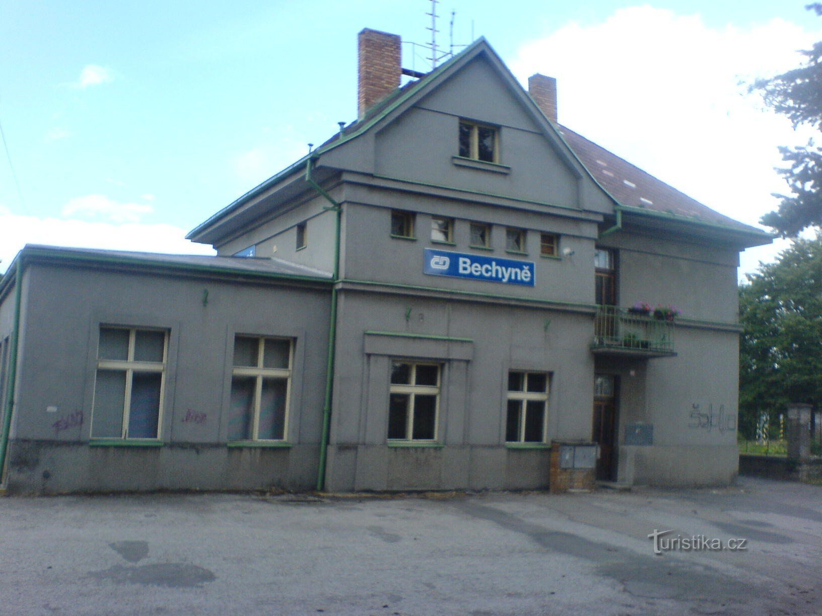 Bechyně - treinstation