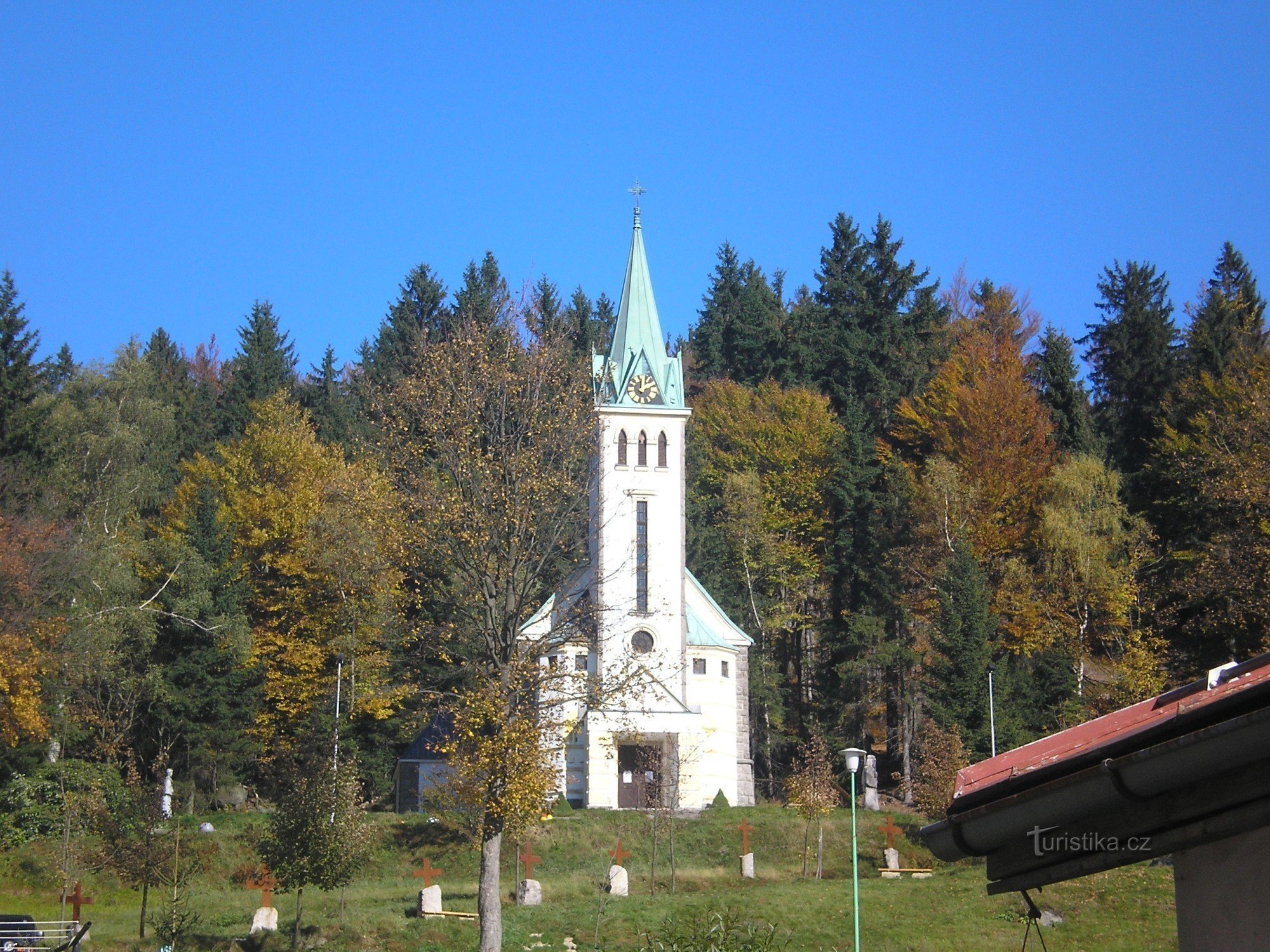 Bedřichov, Szent Antal-templom