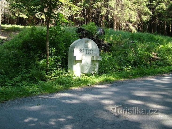 Bedřichov - monument