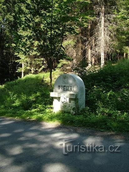 Bedrichov - monument