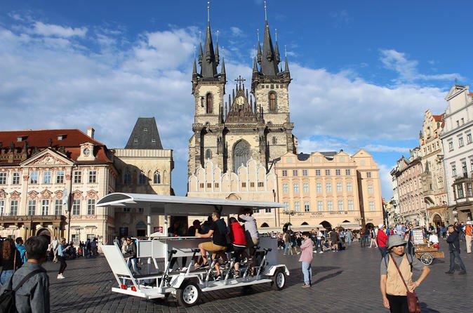 Beer Bike Tours v Pragi