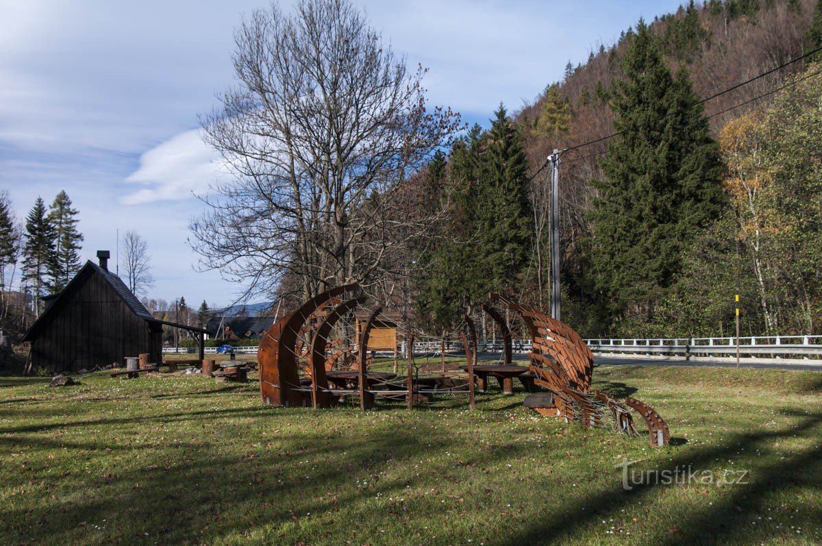 Bělá pod Pradědem - rest area in Domašov