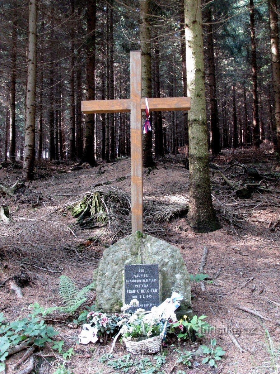 Ένας Βέλγος που τον έλεγαν Φράντα. Δασικός τάφος στο Láze.