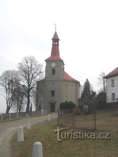 Bělotín - церква