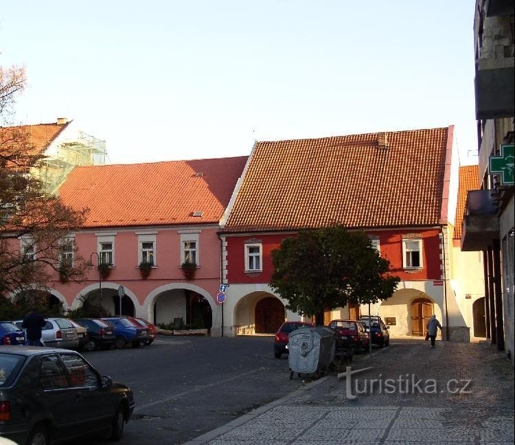 Venise nad Jizerou - Husovo náměstí