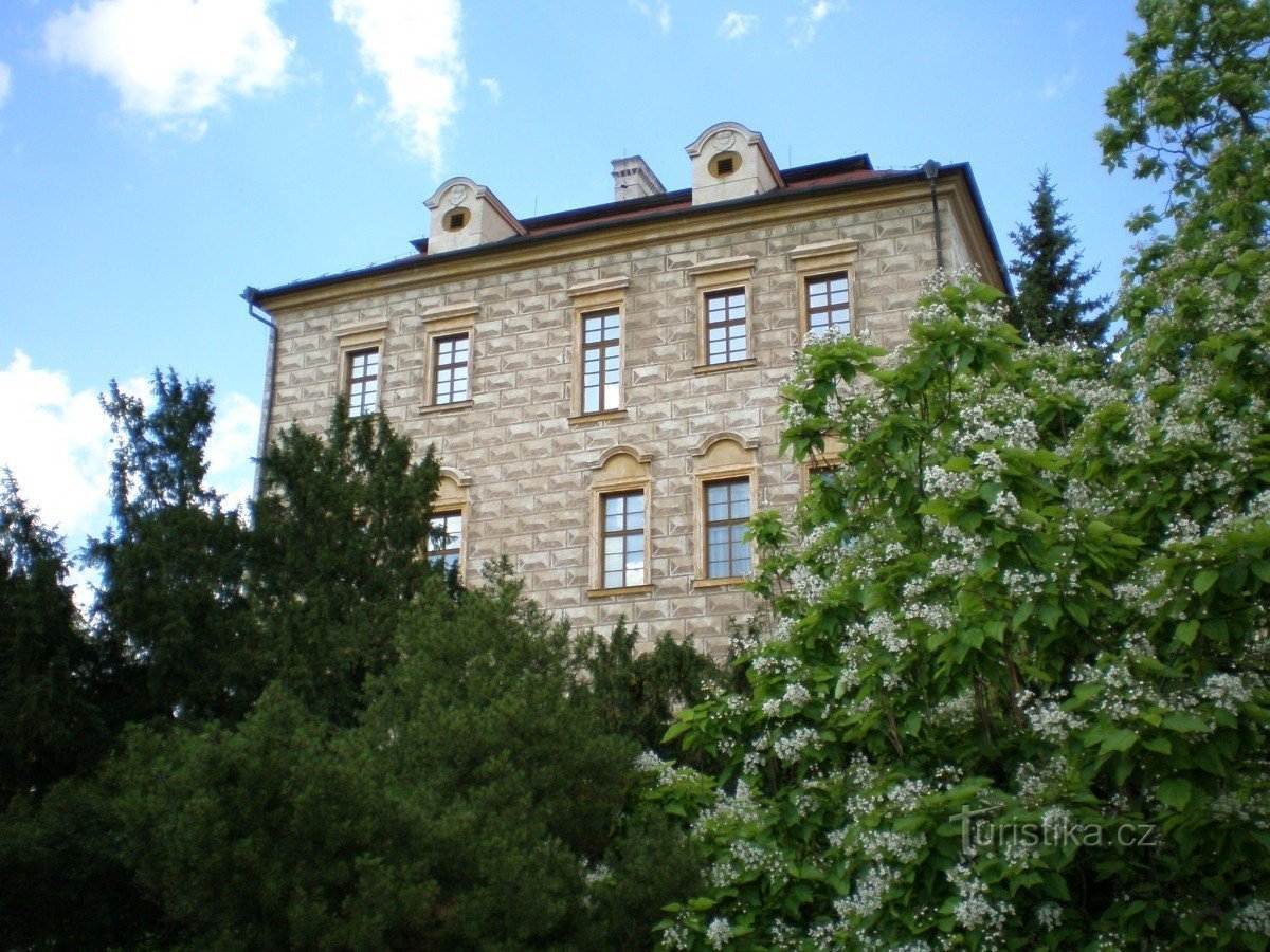 Venise au-dessus du lac - château