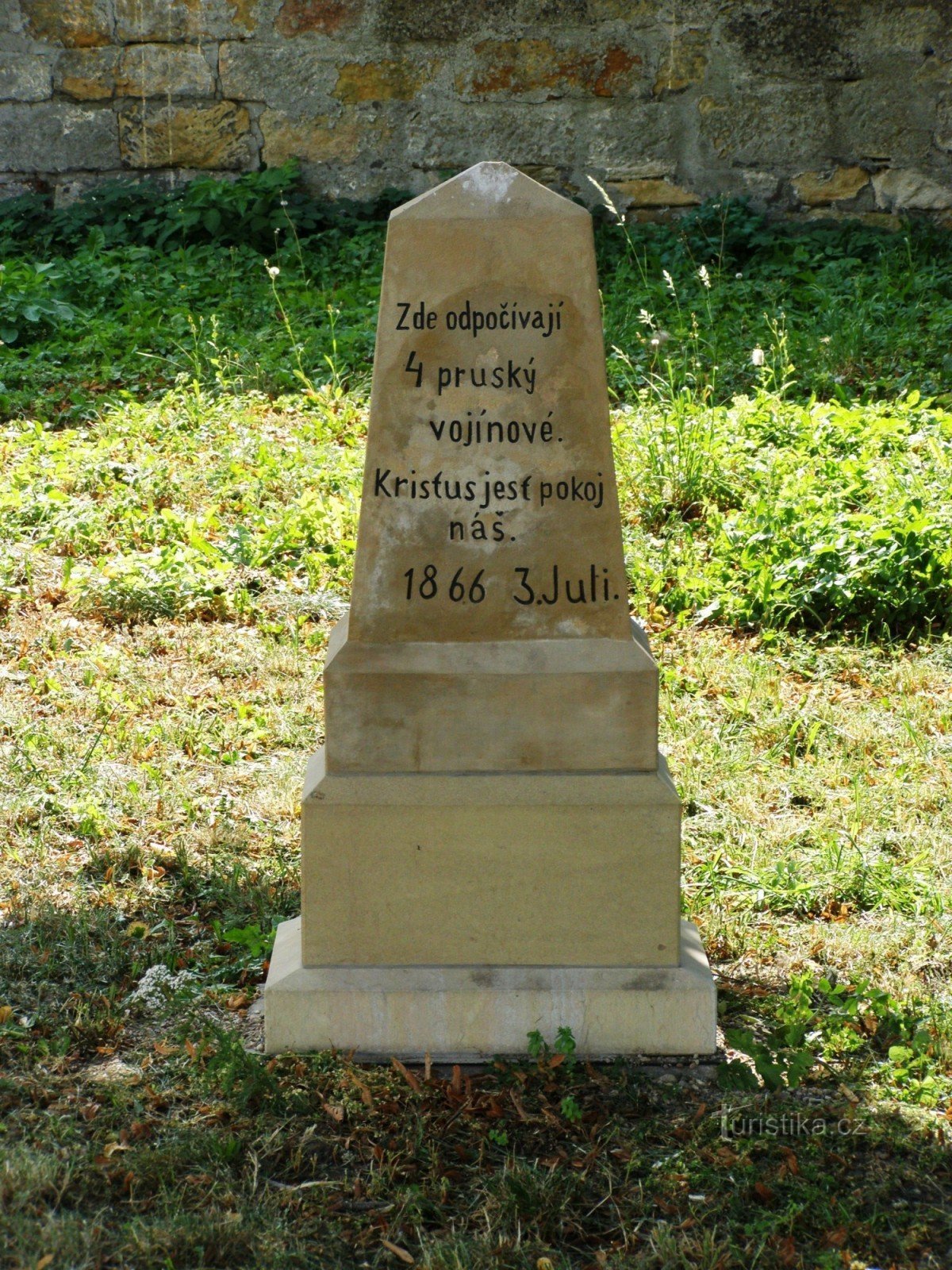 Venice - monuments to the battle of 1866