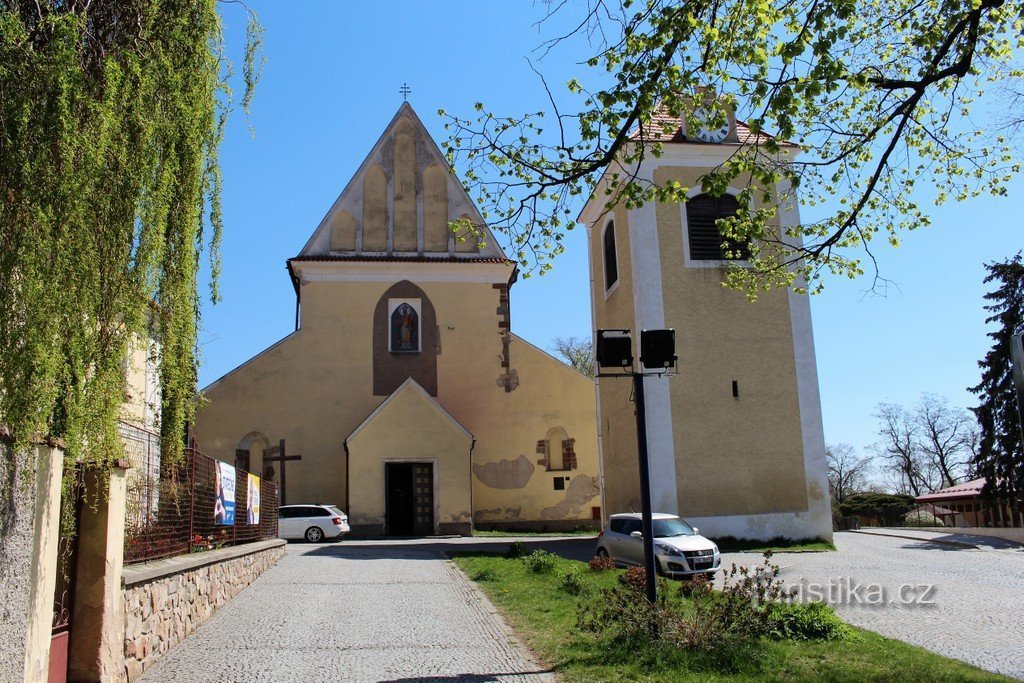 Benešov, church of St. Nicholas