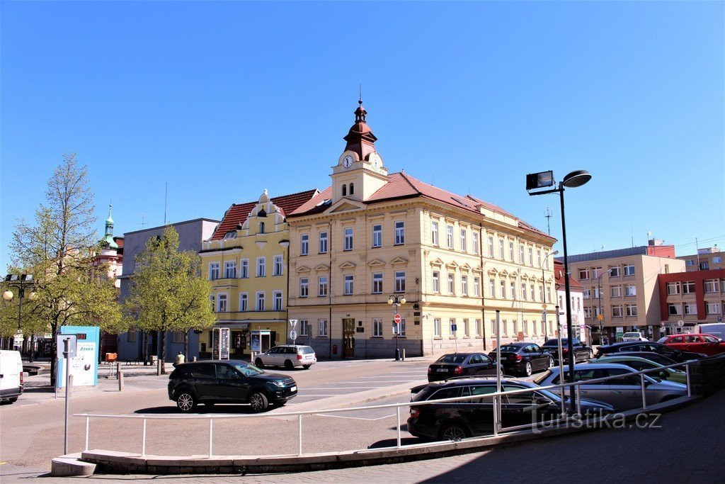 Benešov, place Masaryk - Palais de justice