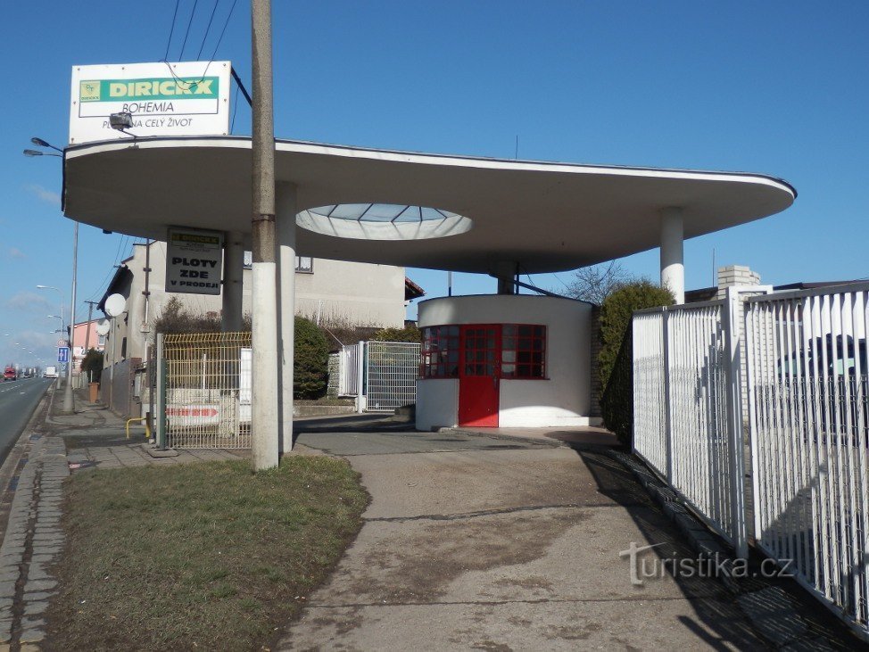 Benzinestation in Plotiště