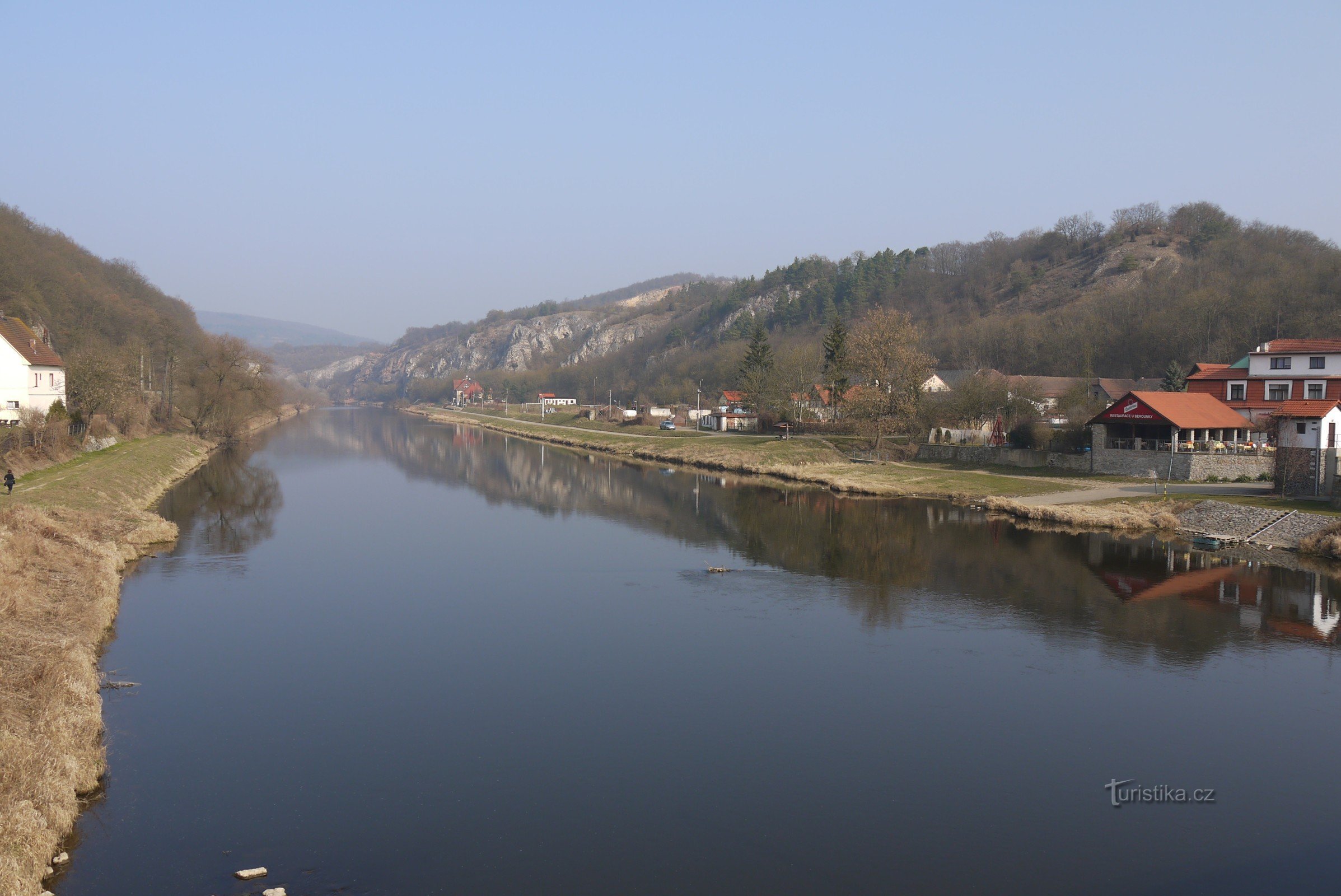 Berounka near Serbia