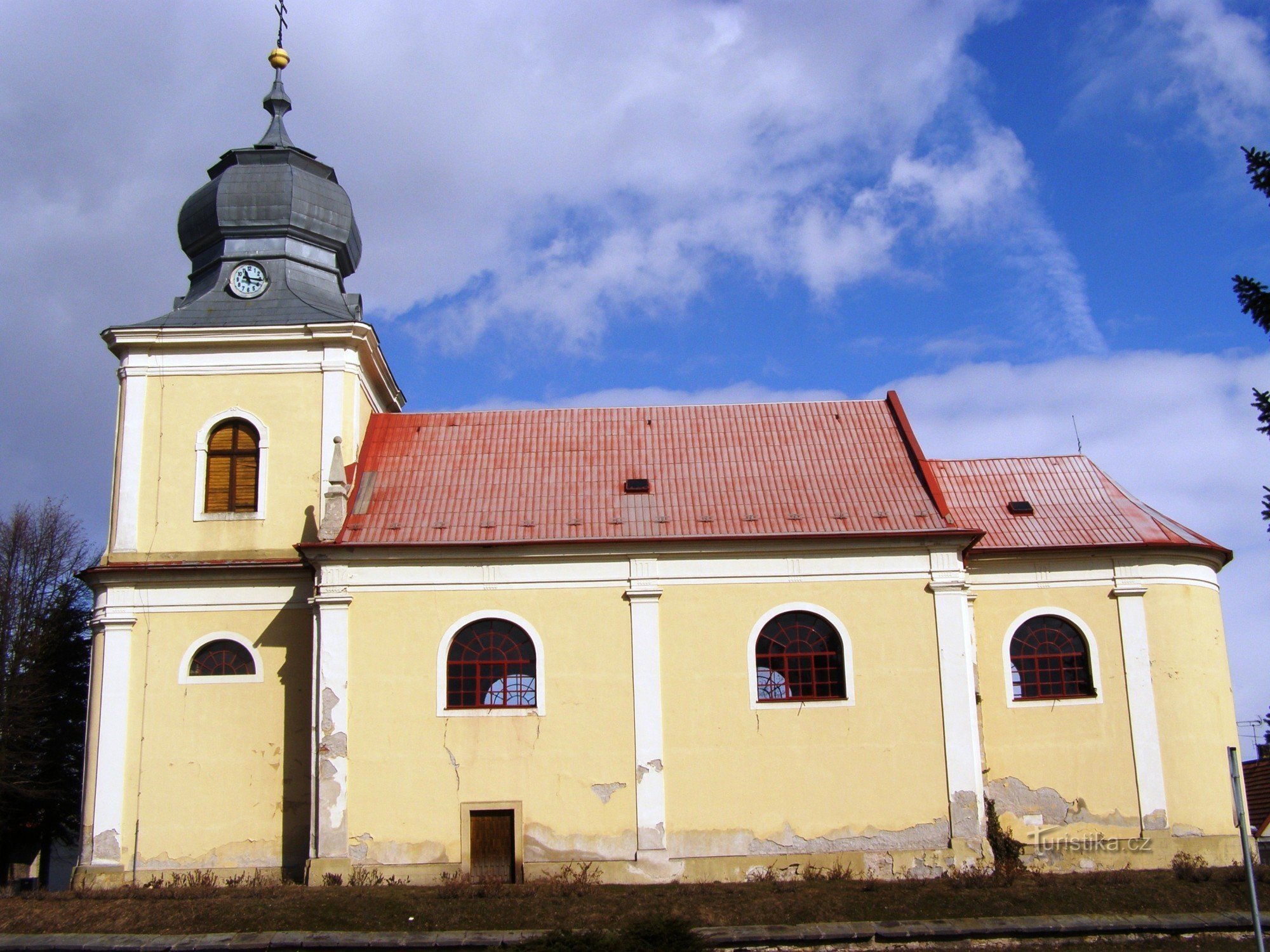 Běrunice - Cerkev rojstva Device Marije