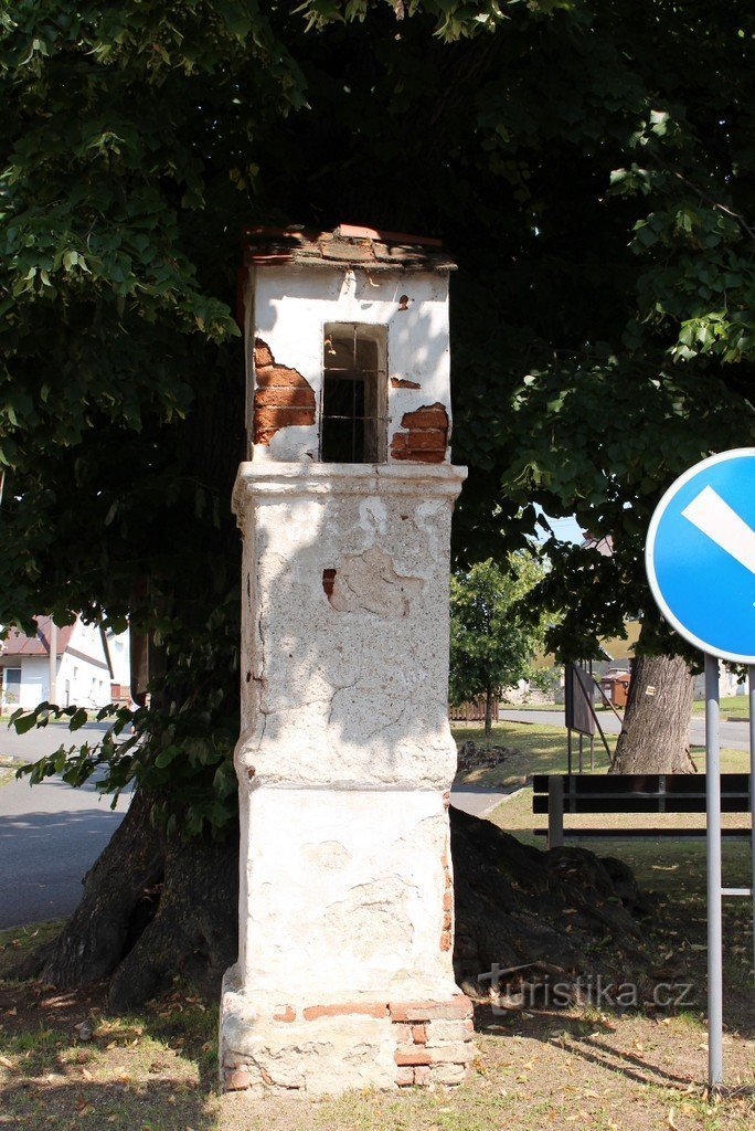 Běšiny, Guds plåga under linden