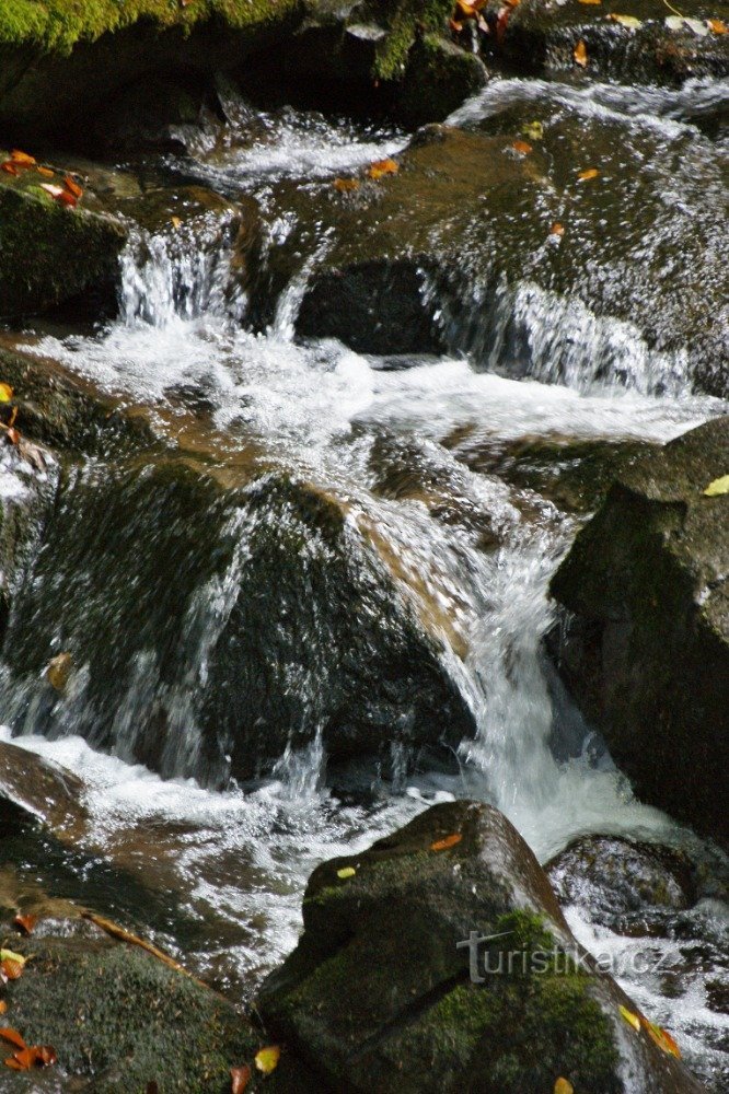 Beskydy triathlon över Olešná-dammen II. (Bald Mountain och Satinský Waterfall)