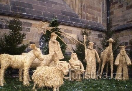 Nativity scene at Prague Castle