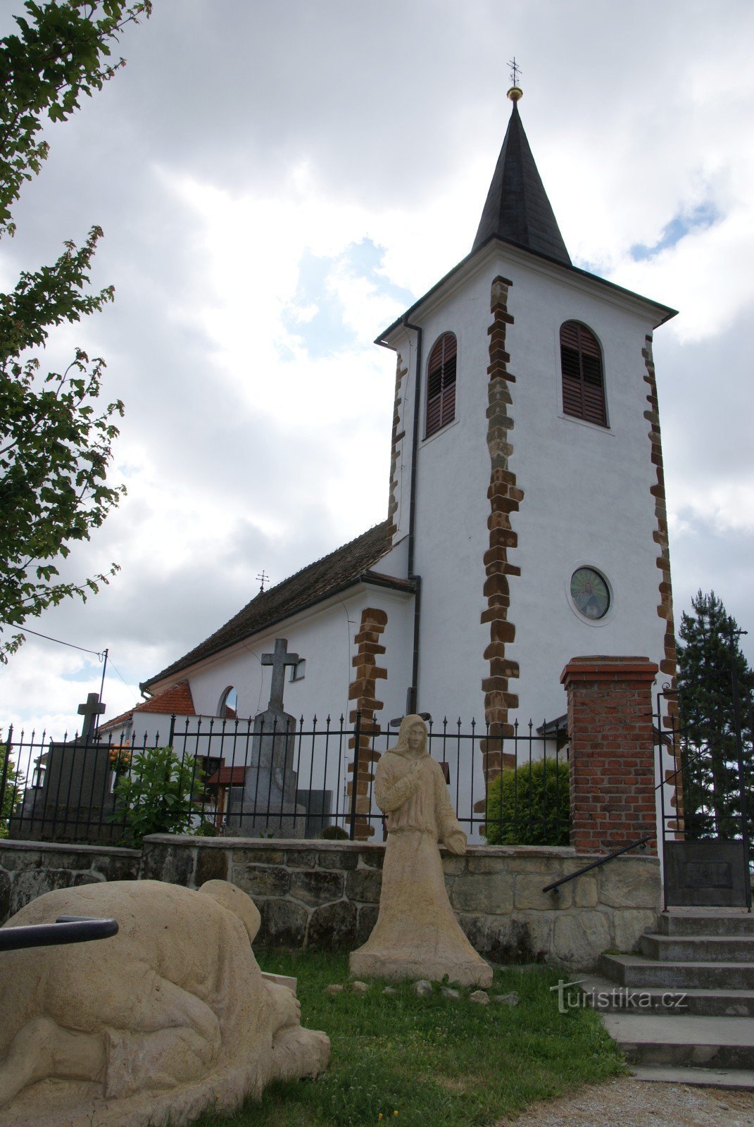 Bethlehemgalerij voor de kerk