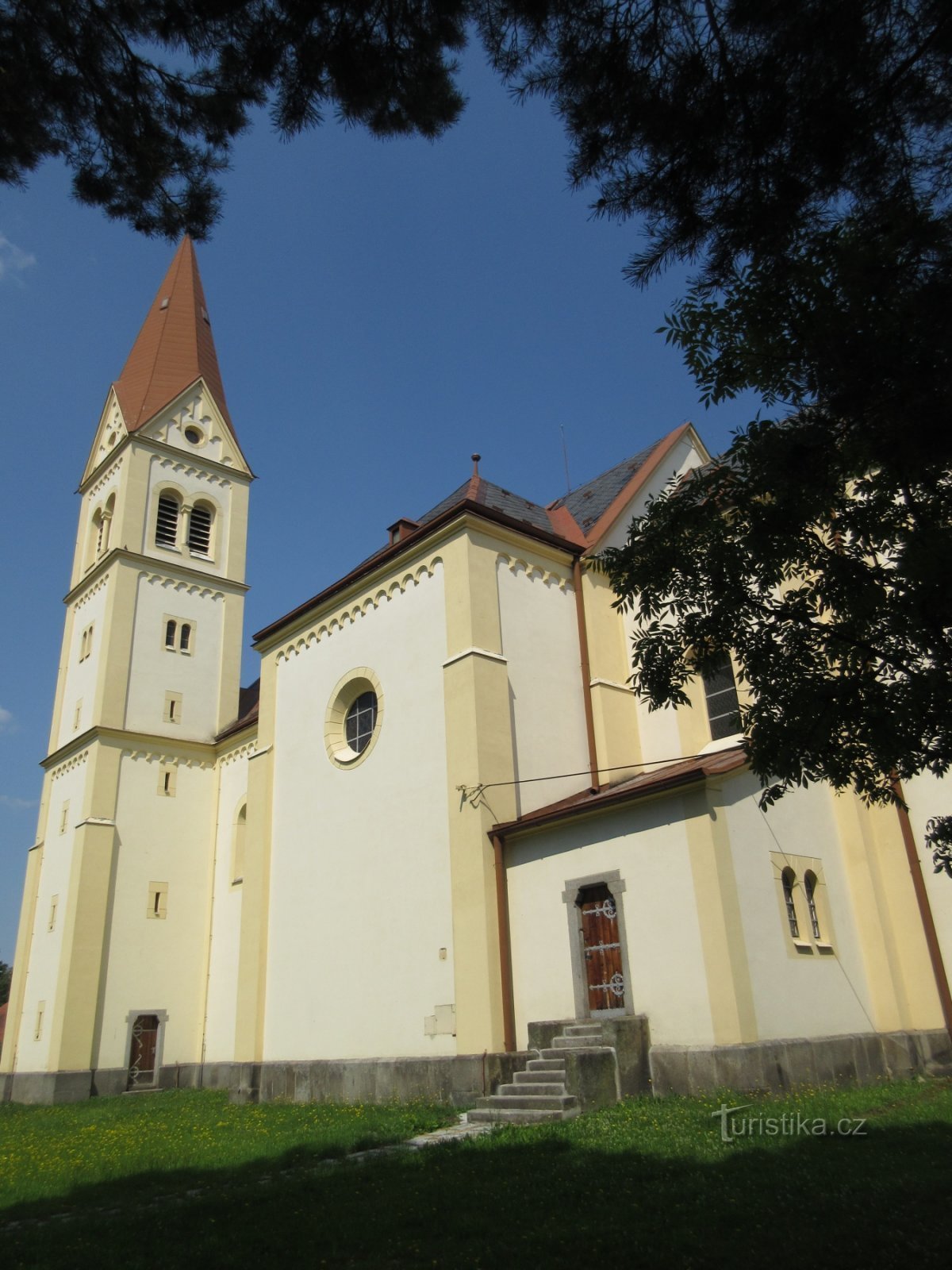 Bezděkov - nhà thờ St. Wenceslas