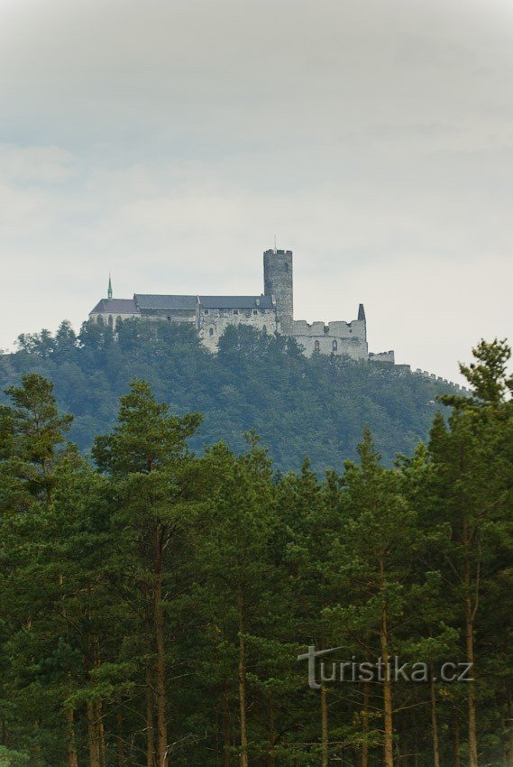 Bezděz ist gut zu sehen