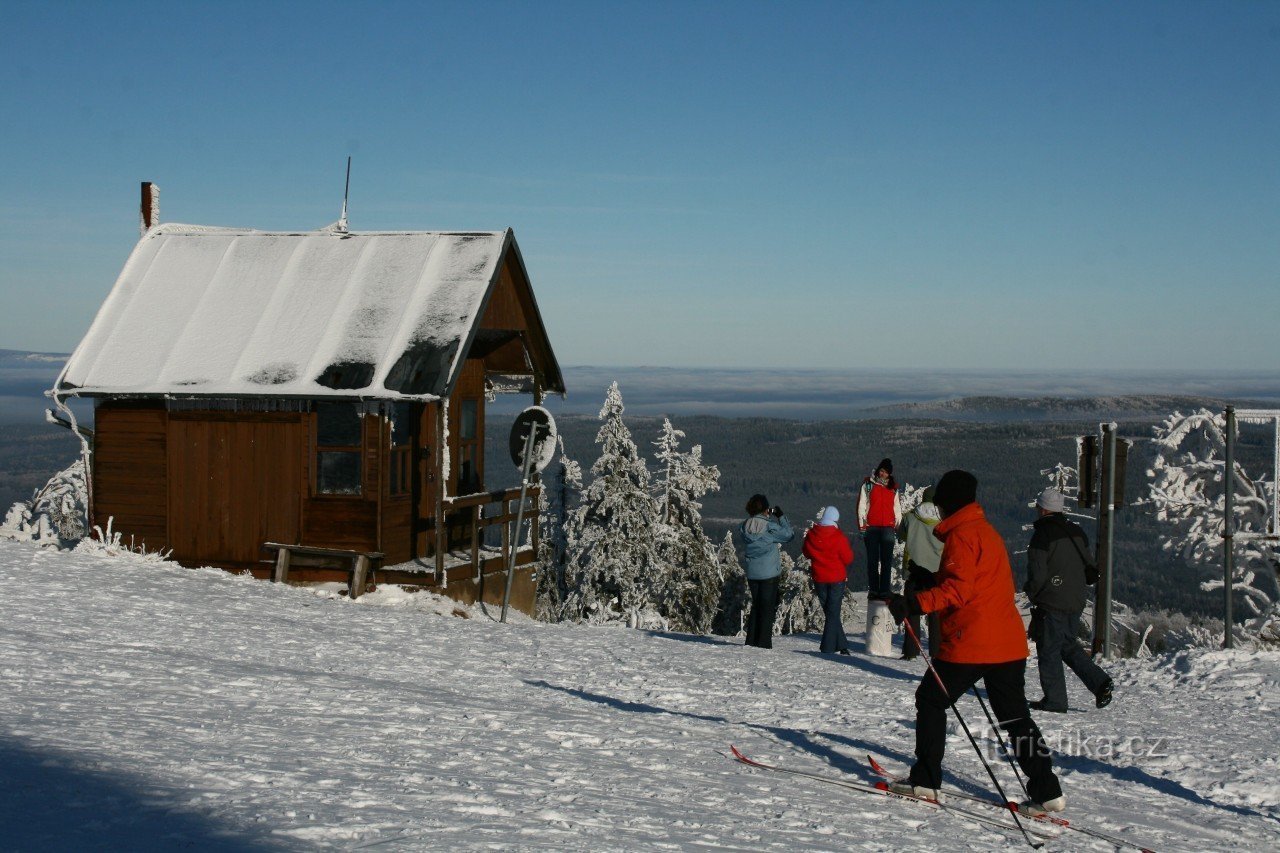 Cross-country zimzelen? Orličkohorska avtocesta