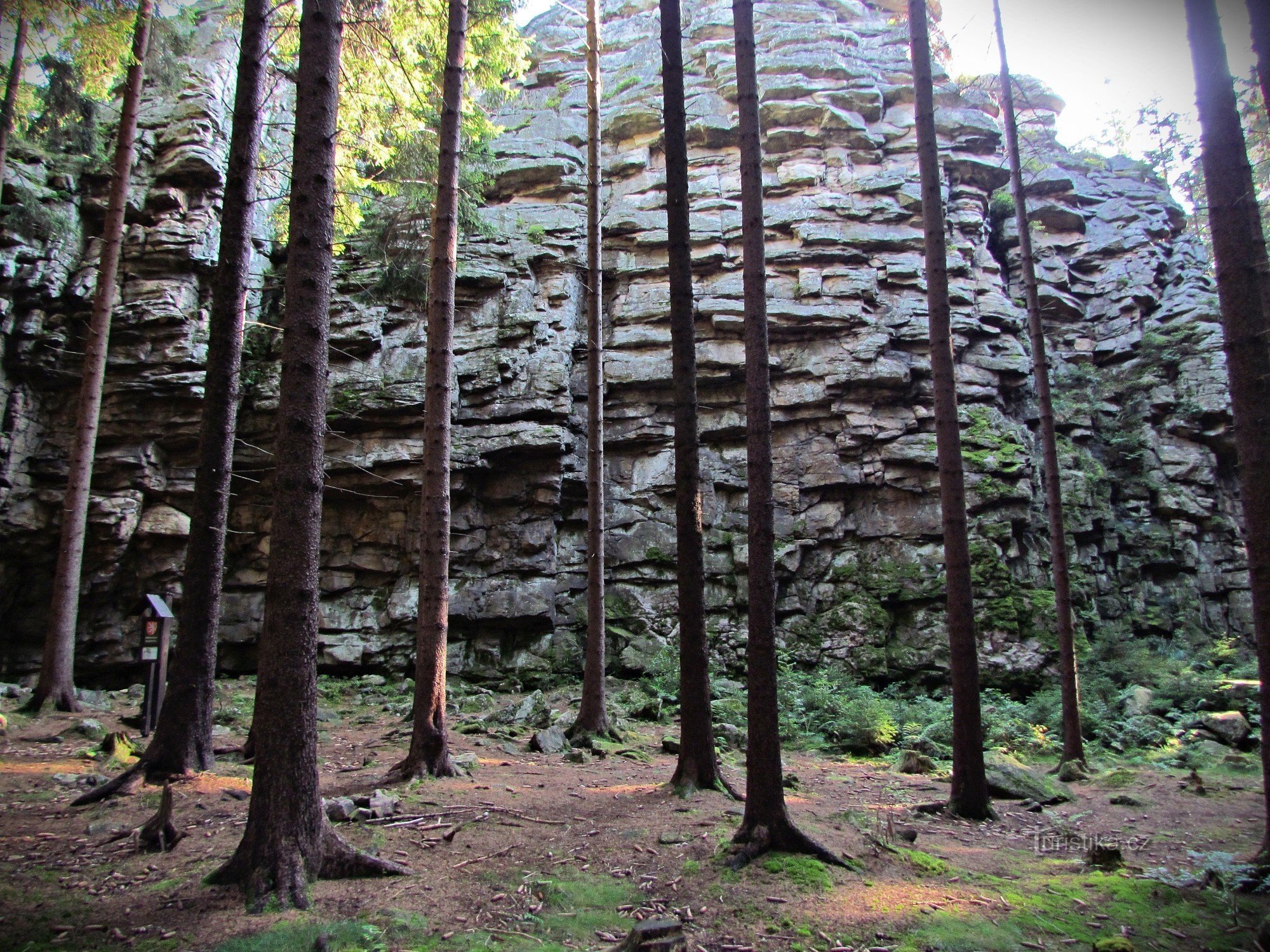 Weißer Felsen