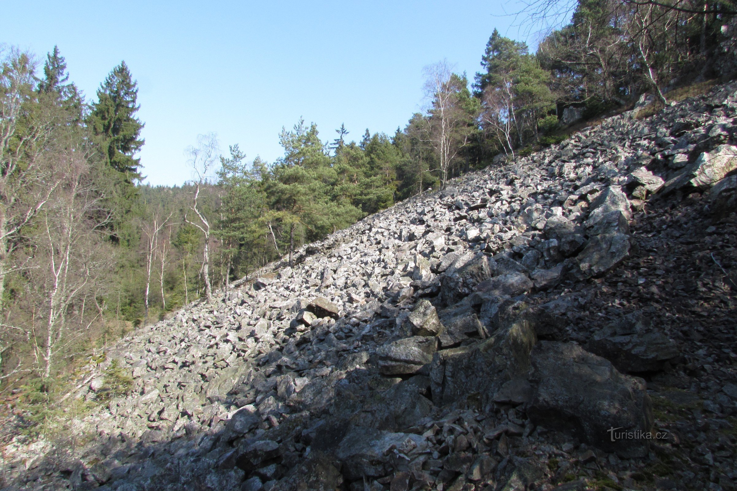 Weißer Felsen