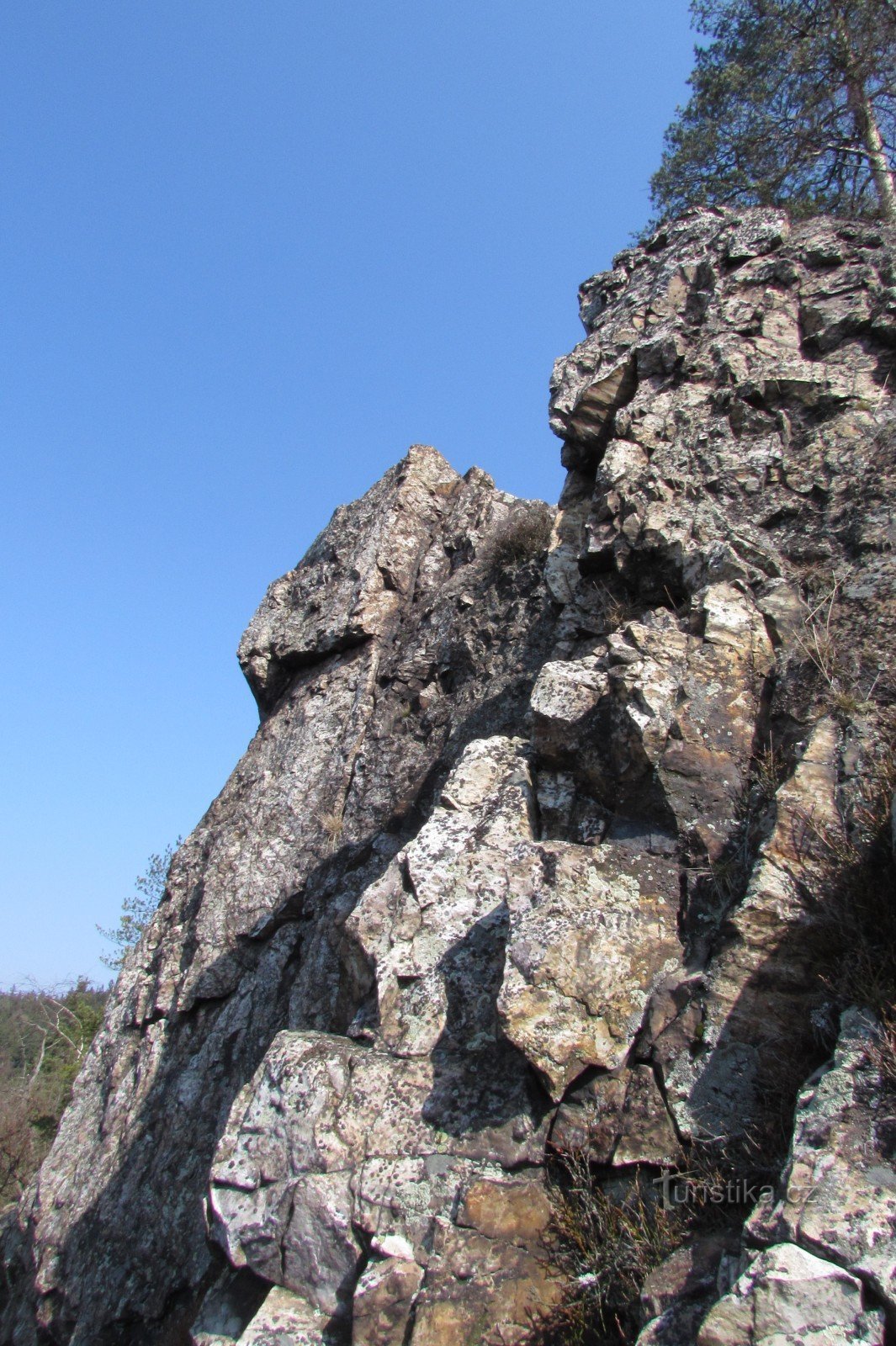 Weißer Felsen