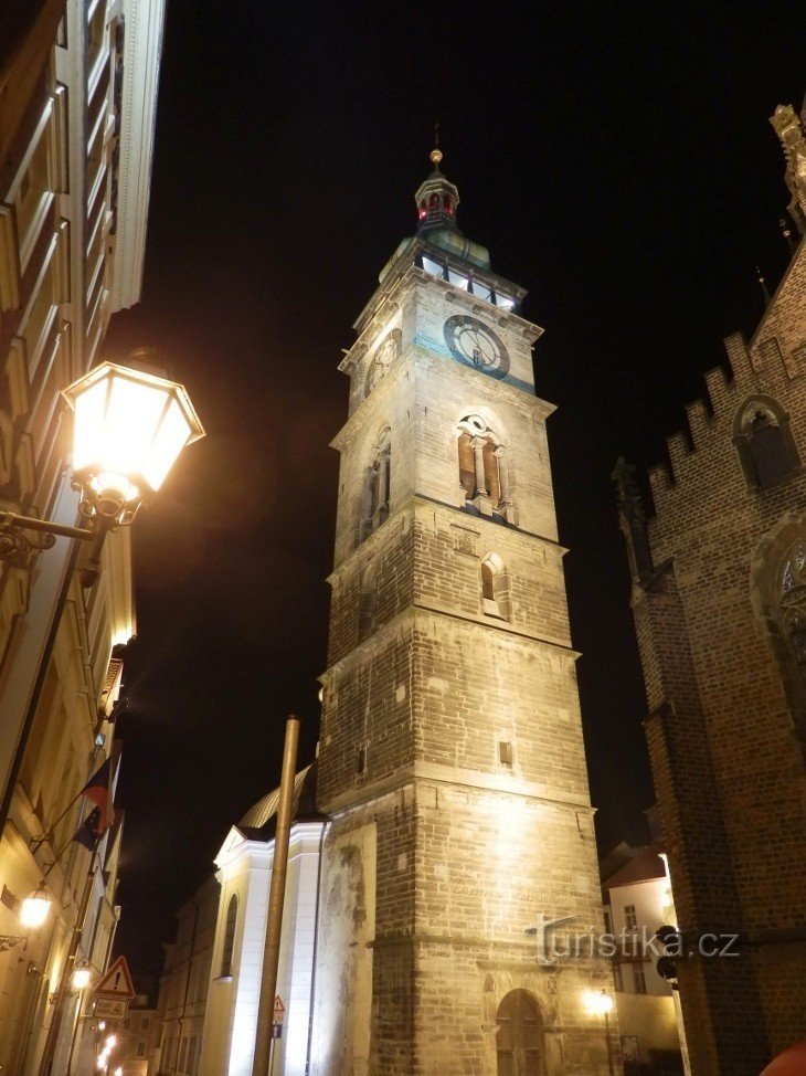 Bílá Věž fra Rokitanského Street (efter k er seriøst i)