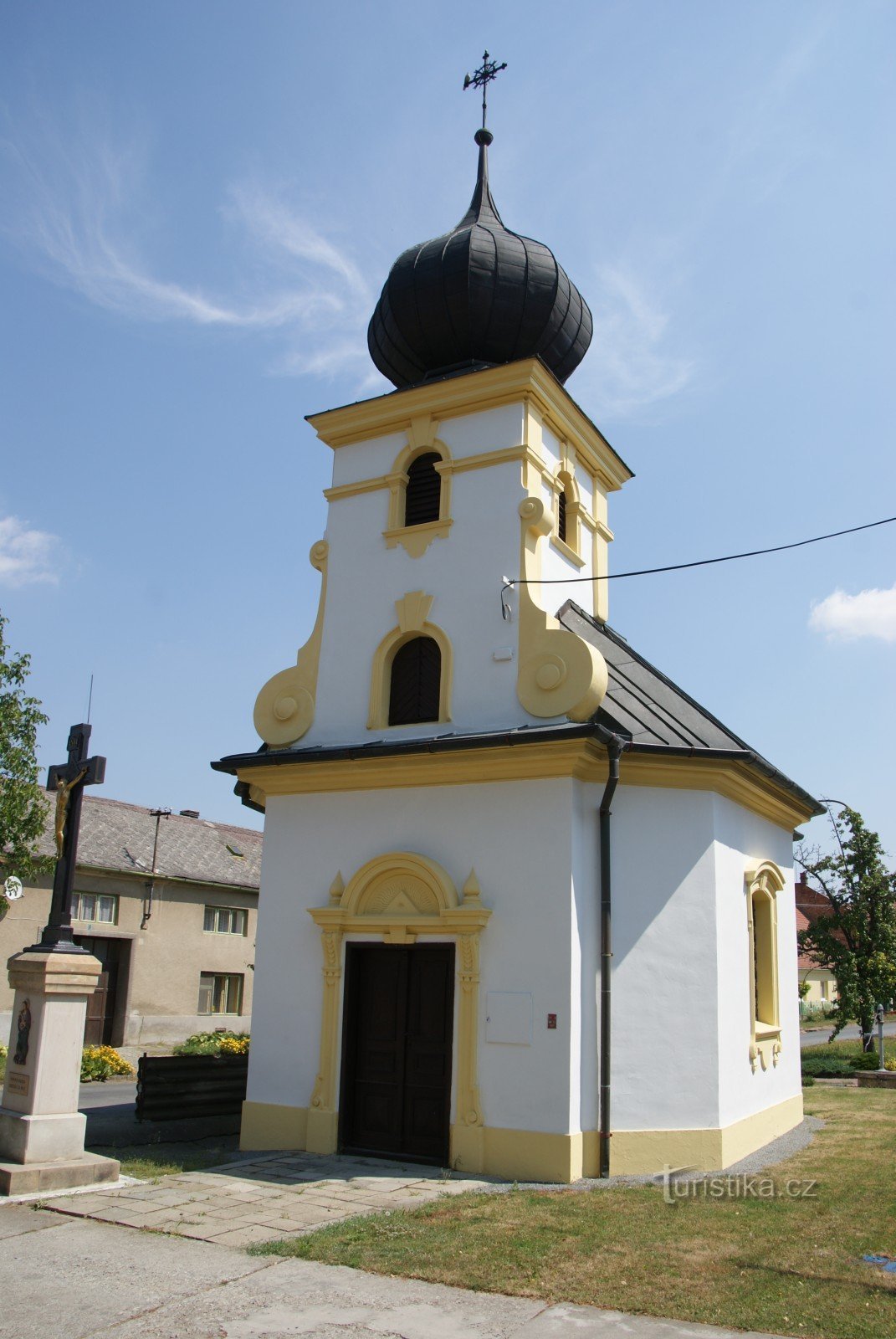 Bílovice - Pyhän Nikolauksen kappeli Floriana
