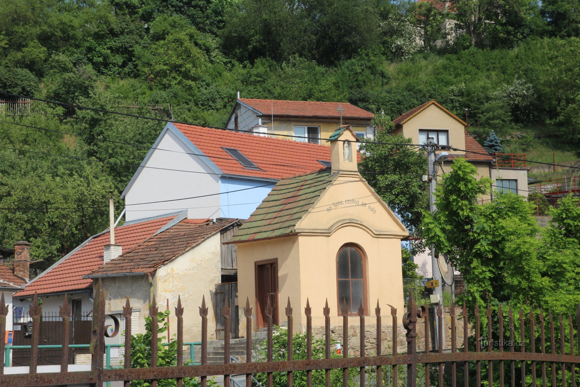 Bílovice nad Svitavou - chapel of St. Jan Nepomucký