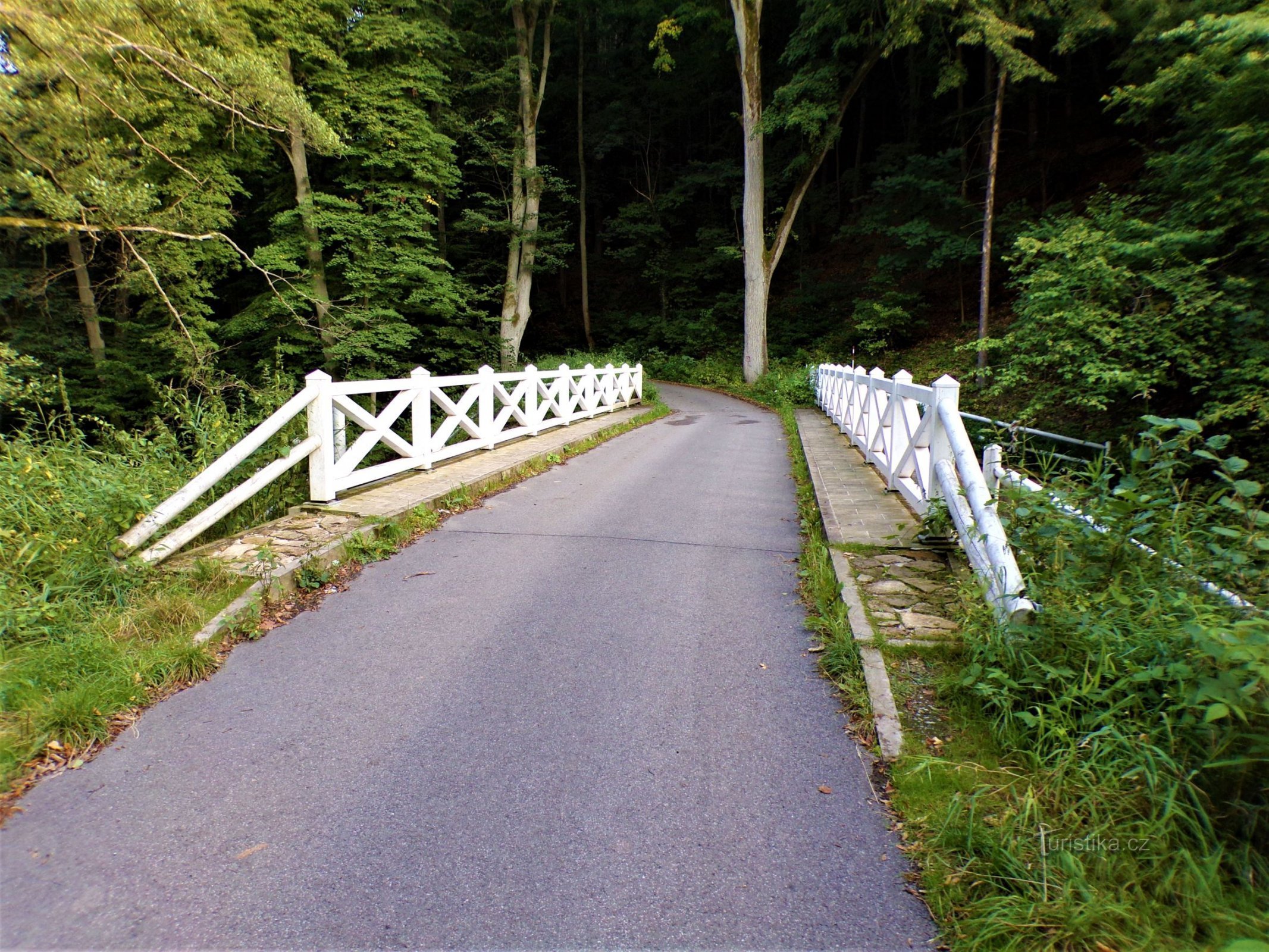 Weiße Brücke (Žernov, 1.9.2021)