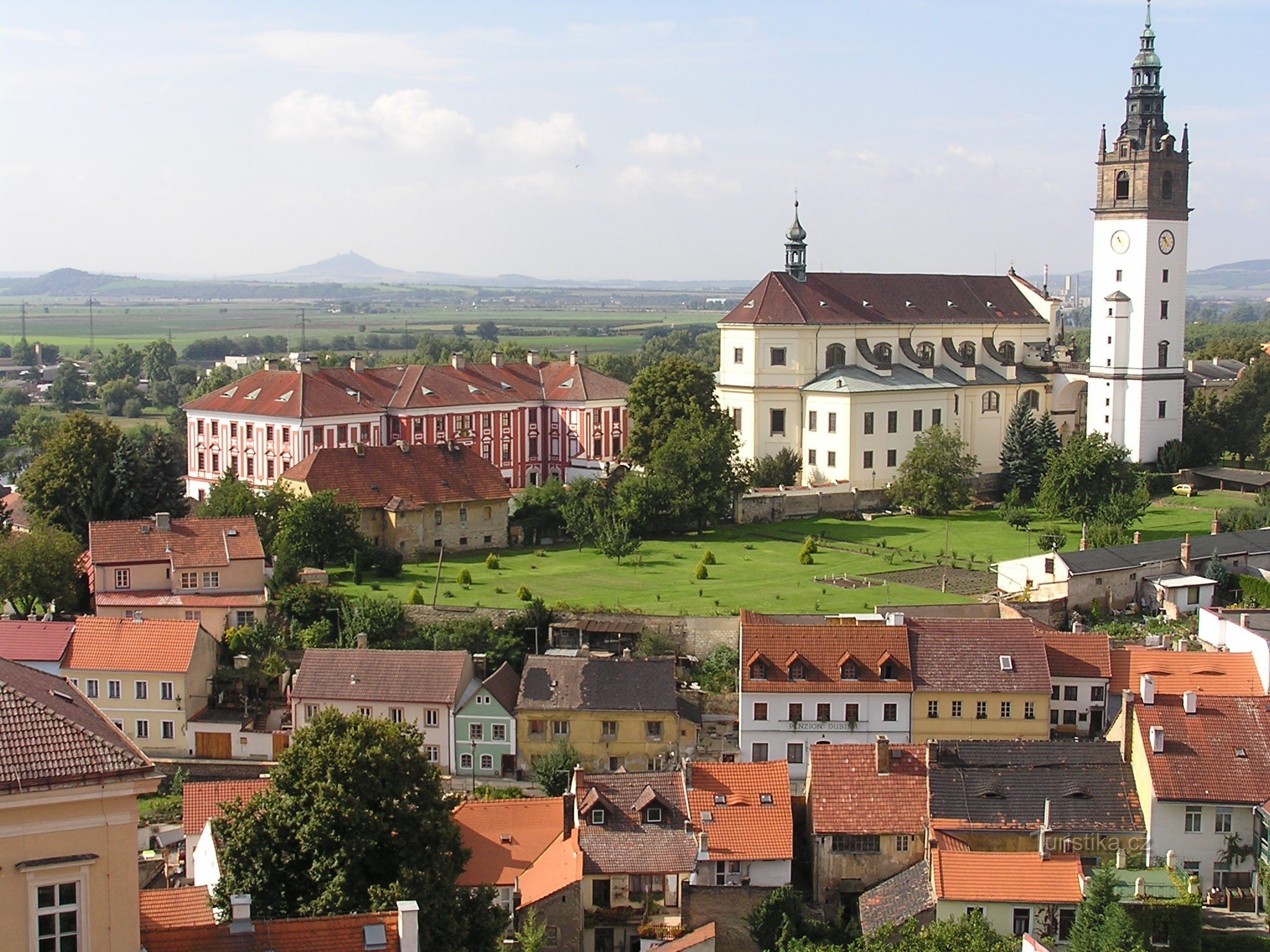 Bishop's residence and the Cathedral of St. Štěpán - Domské náměstí (9/2013)