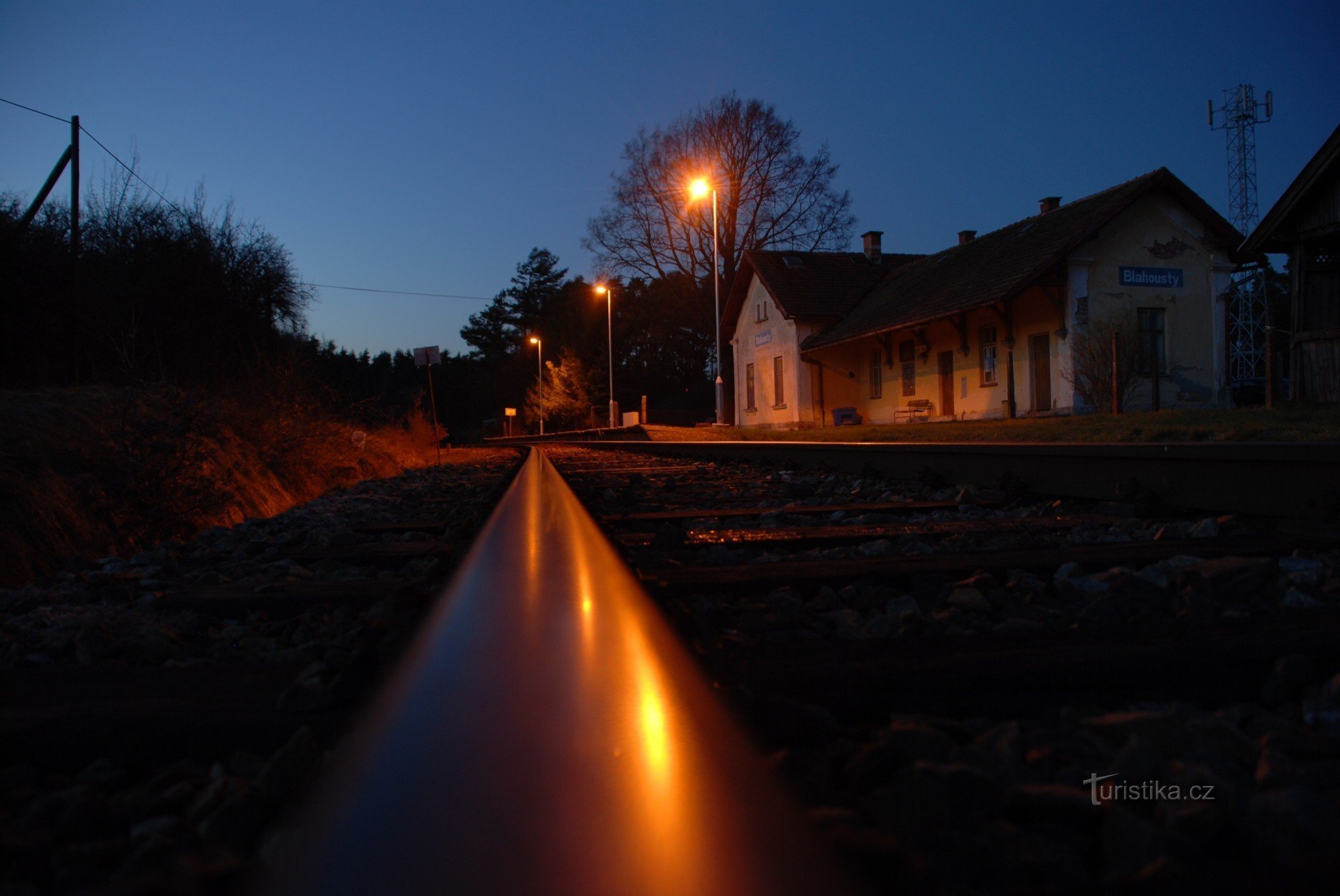 Blahousty Bahnhof