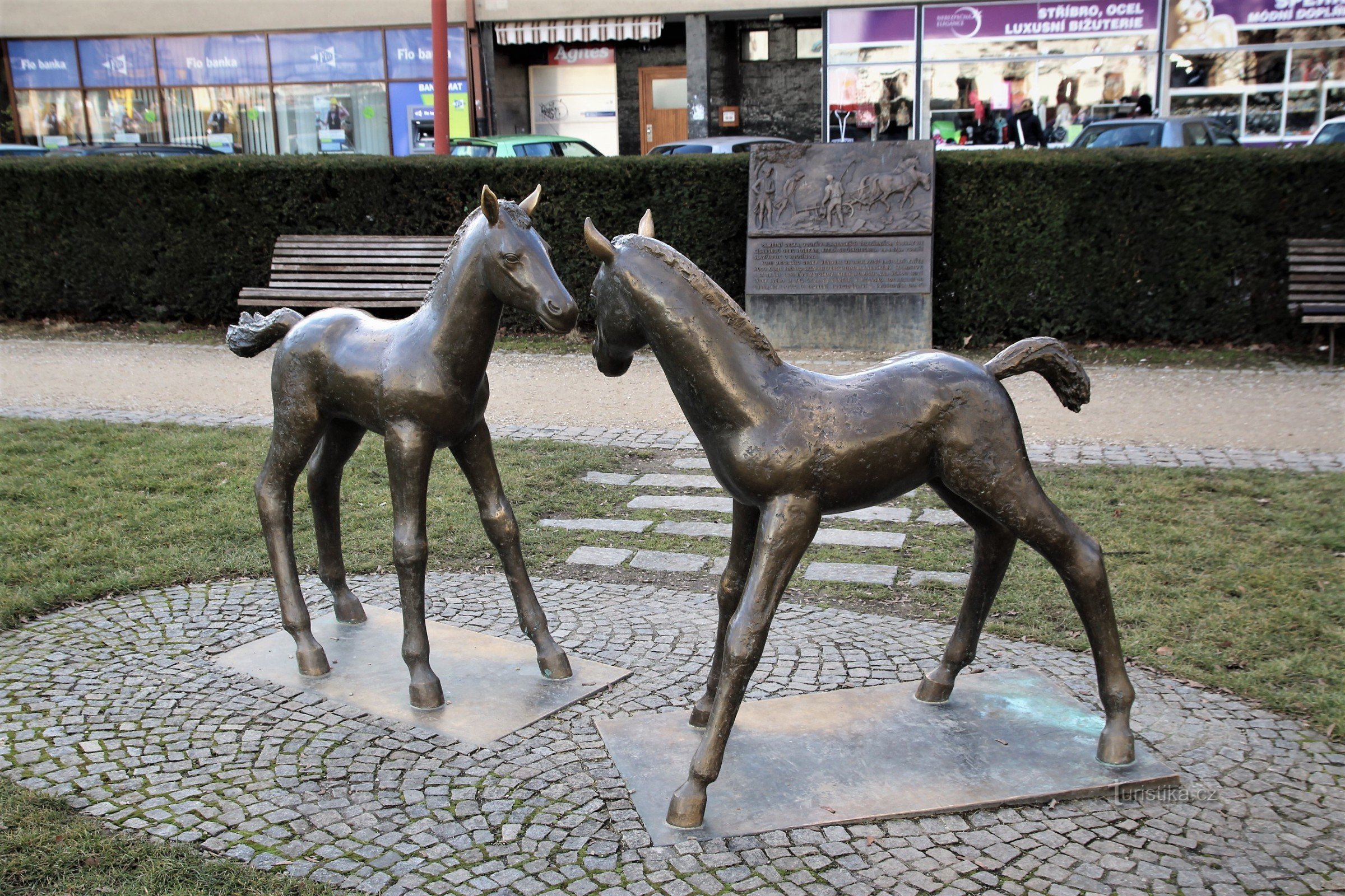 Blansko - monumento al messaggio