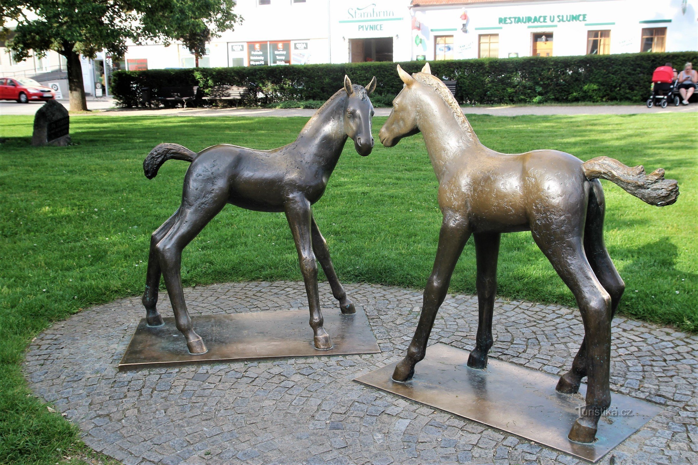 Blansko - monumento al mensaje