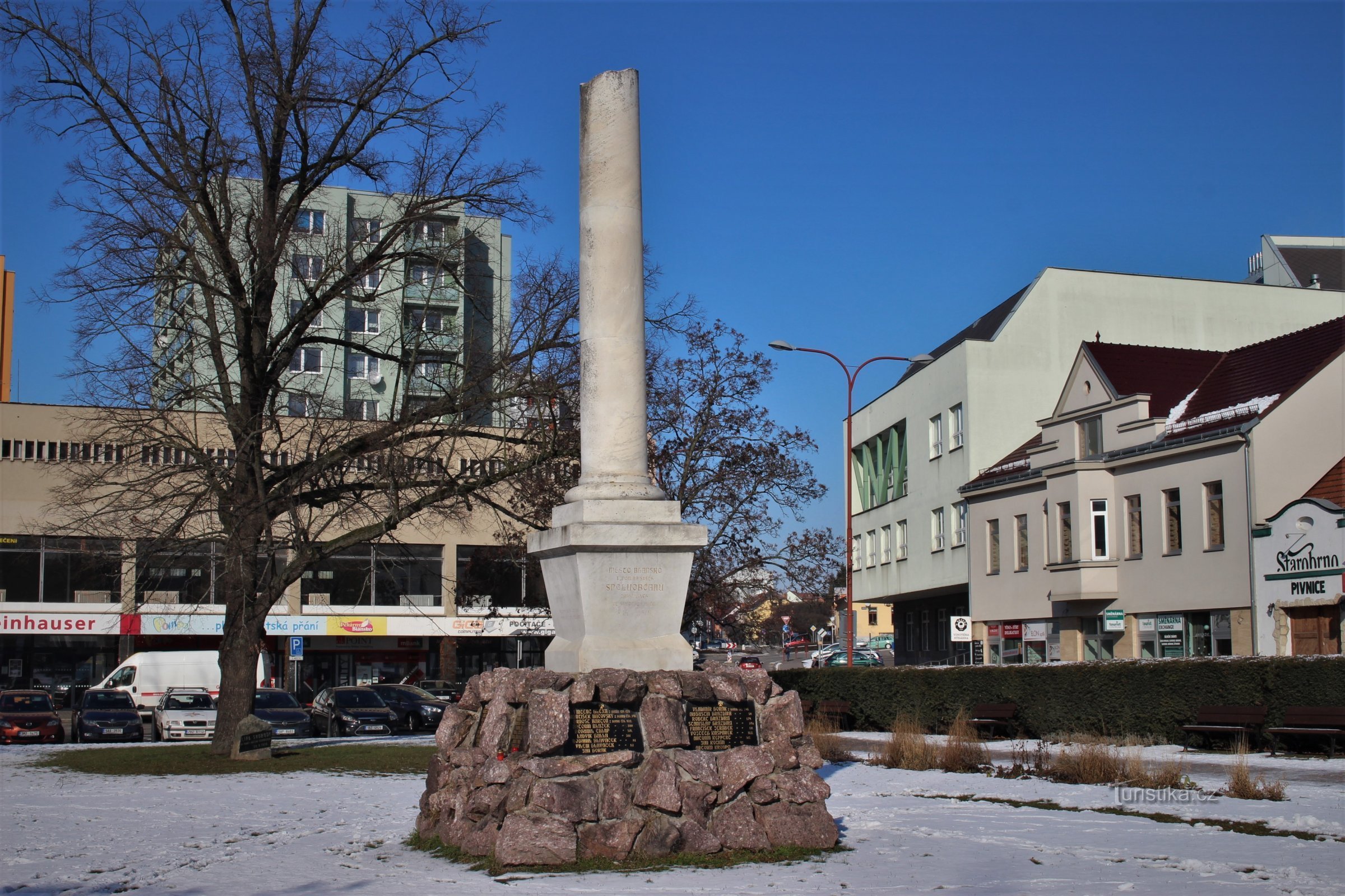 Blansko - monumento a las víctimas de la Gran Guerra