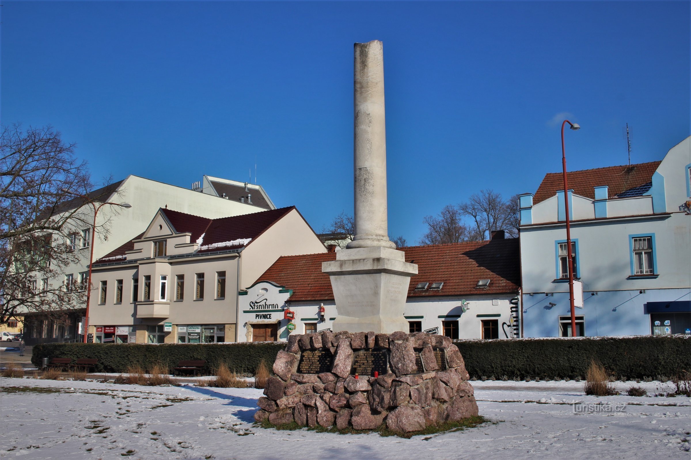 Blansko - monument voor de slachtoffers van de Grote Oorlog