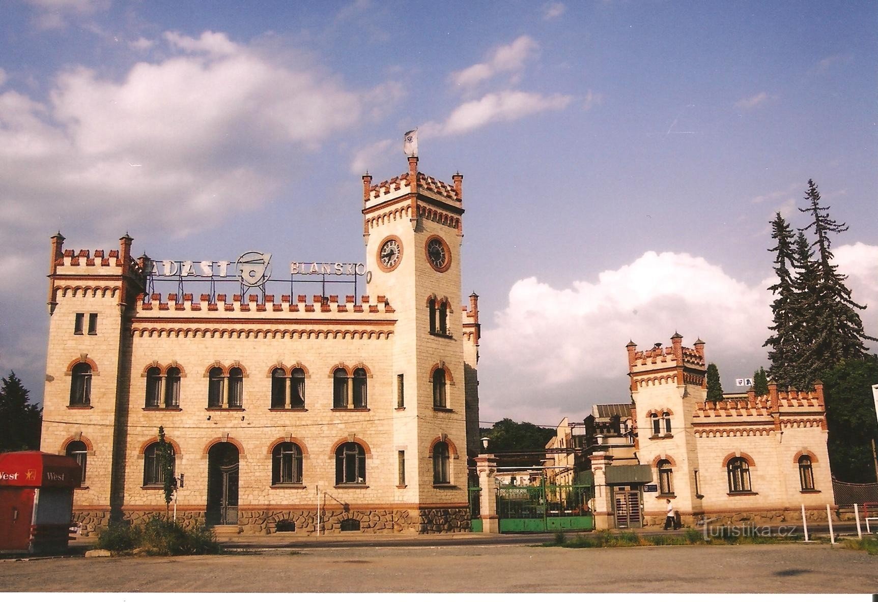 Blansko - Château en 2002