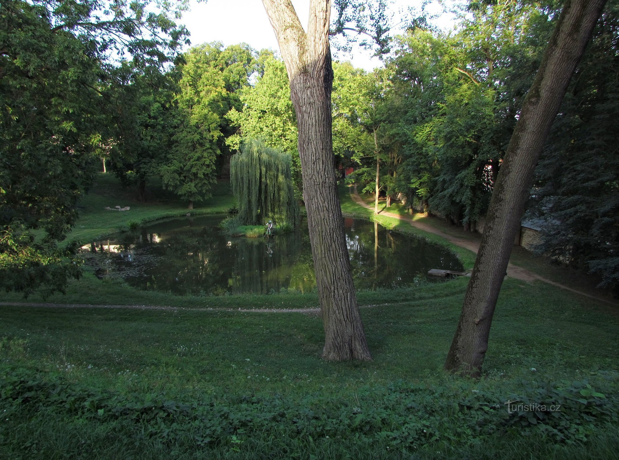 Blansko - parc du château