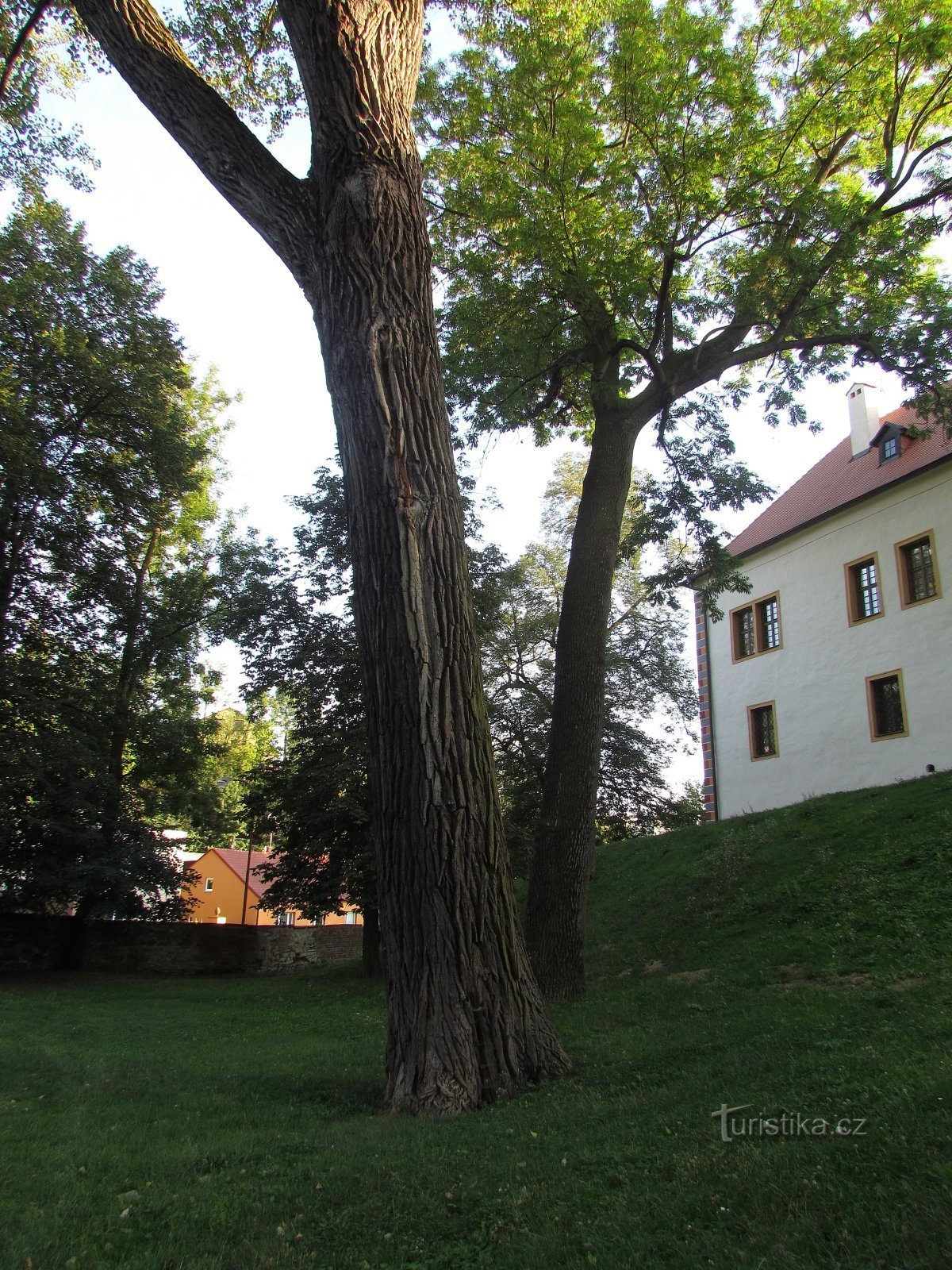 Blansko - linnan alue