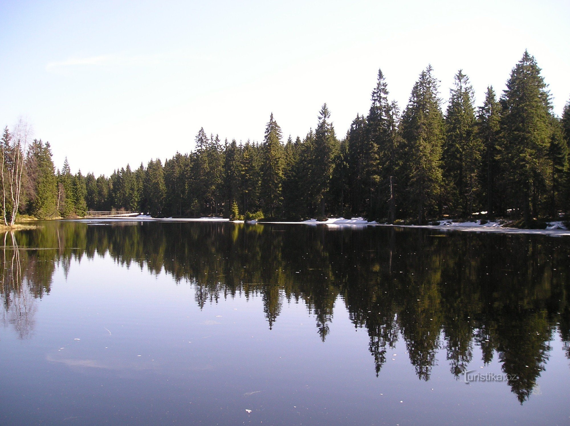 Muddy pond