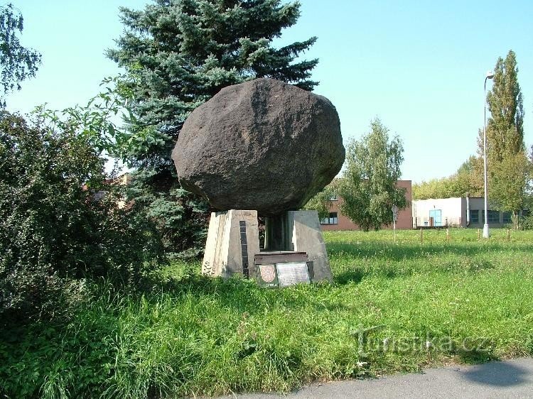 Stray boulder