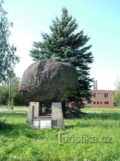 Stray boulder