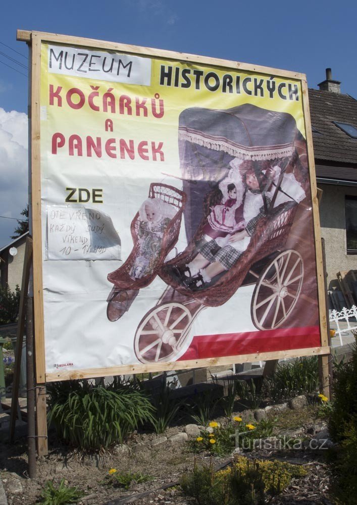 Bludov - museum of dolls (and prams)