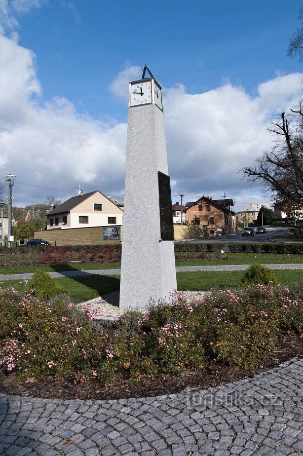 Bludov - obelisk